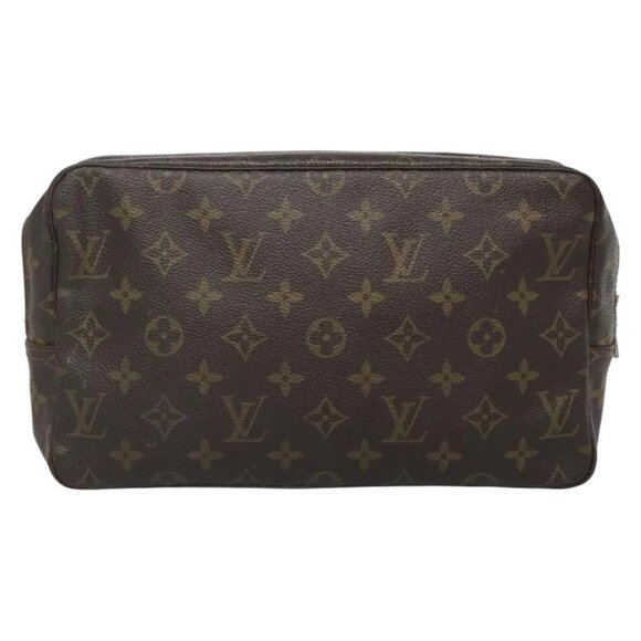 LOUIS VUITTON Monogram Trousse Toilette 28 Clutch Bag - Picture 1 of 16